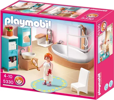 Obrázok produktu pre PLAYMOBIL 5330, Súprava do kúpeľa, 4 rok / roky, Viacfarebný, Plast