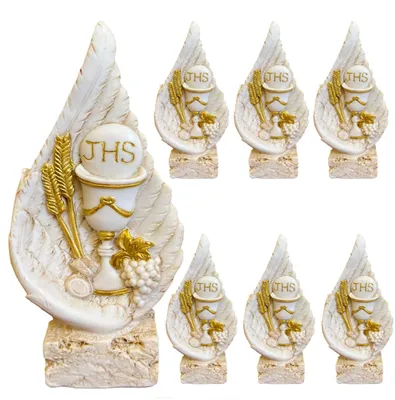 Gastgeschenk-Set für Kommunion, Firmung, Taufe – 6 Stück