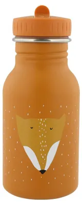 Produktbild von Trixie Kinder Trinkflasche Edelstahl - Mr. Fox - 350ml orange Wasserflasche