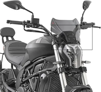 Productafbeelding van Montageset voor Givi windscherm 1173SG, geschikt voor Benelli 502C (modeljaren 19 tot en met 22)