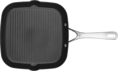 Zdjęcie produktu dla BALLARINI 75002-484, Okrągły, Patelni grillowa, Czarny, Stal nierdzewna, PTFE, 230 °C, Aluminium