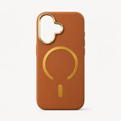 Produktbild von Magnetische Handyhülle für Apple iPhone 17, Braun
