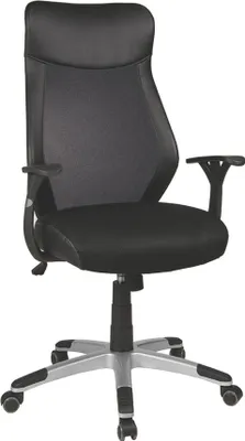 Produktbild von Chefsessel >Niko< Netzrücken, ergonomisch, schwarz - 65x113x65cm (BxHxT)
