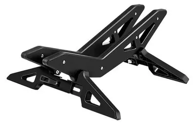 Immagine prodotto di Supporto regolabile per bicicletta - Portabicicletta - Telescopico, da 26 a 80 mm - Sistema di fissaggio rapido - Portatile, antiscivolo e stabile - Adatto per mountain bike e bici da corsa - Colore: nero