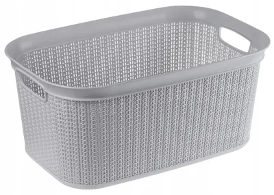Produktbild von Kadax Wäschekorb Behälter Badezimmer 27L Grau