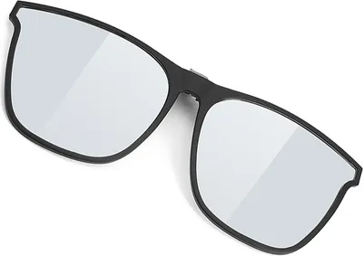 Image de INF Lunettes de soleil à clipser - pour montures de lunettes Blanc + Argent