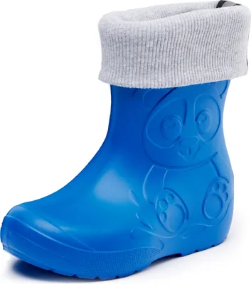 Produktbild von Ladeheid Kinder Federleichte Gummistiefel Thermo mit Fütterung LA-CA-Panda249(Blau, 30/31)