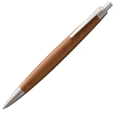 Produktbild von LAMY 2000 taxus Kugelschreiber Gehäuse aus Eibenholz mit Großraummine M 16 in Stichbreite M in schwarz