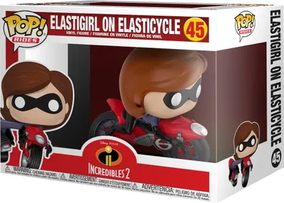 Produktbild von Die Unglaublichen II 2 - Elastigirl on Elasticycle 45 - Funko Pop! - Vinyl Figur