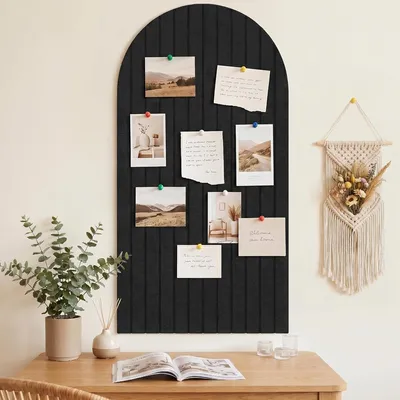 Immagine prodotto di Lavagna in sughero, dimensioni 120 x 60 cm, colore nero, per ufficio