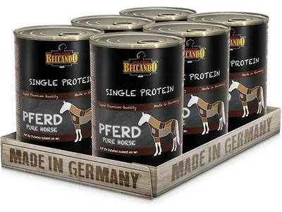Produktbild von BELCANDO® Single Protein Pferd 6x 400g