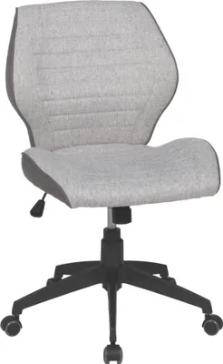 Produktbild von Bürostuhl >Madita< Wippmechanik, ergonomisch, hellgrau / dunkelgrau - 61x90x61 (BxHxT)