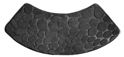 Obrázok produktu pre Protišmyková sprchová rohož - Prateľná zakrivená sprchová rohož - Kúpeľňová rohož - 30 x 60 x 100 cm - Mäkká a absorpčná