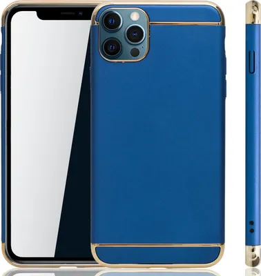 Immagine prodotto di Custodia protettiva rigida per Apple iPhone 12 Pro Max, colore blu