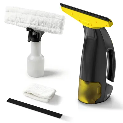 Immagine prodotto di Kit per la pulizia dei vetri, aspiraliquidi per vetri a batteria, autonomia di 45 minuti, bocchetta aspirante da 28 cm