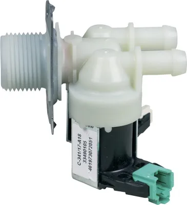 Produktbild von Europart 10032256 Magnetventil Einlauf Ventil 2-fach 180° 11mmØ Waschmaschine passend für Whirlpool Bauknecht 481228128468 Bosch Siemens 00627658 Indesit C00317274 Gorenje 483017