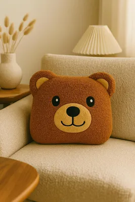 Produktbild von Dekoratives Geschenkkissen mit Tiermotiv, Kinderkissen - Tragen