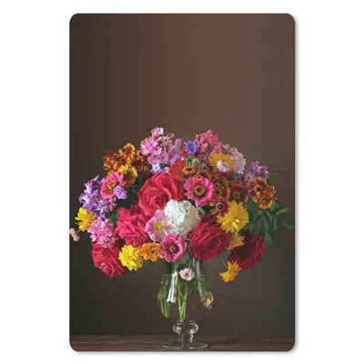 Produktbild von MuchoWow® Mauspad Mousepad Vase - Stilleben - Farben 40x60 cm - Mousepads - Maus Mat - Pad - Mausunterlage - Schreibtisch Accesoire