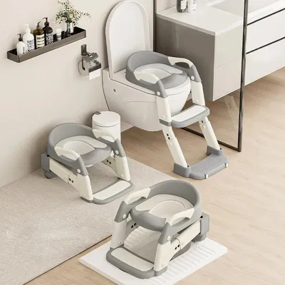 Immagine prodotto di Elzusha - Seggiolino 3-in-1 per l'addestramento al vasino per bambini