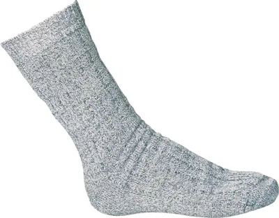 Produktbild von Arbeitssocke Norweger Gr.43-46 grau-meliert 80% Wolle/10 %PC/10% PA