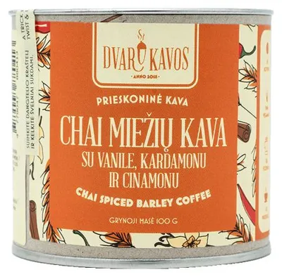 Produktbild von Chai-Gewürz-Gerstenkaffee Dvaro Kavos, 100 g