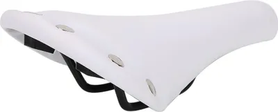 Produktbild von Hochwertiger Rennradsattel, weich, stoßfest, wasserdicht, Fahrradzubehör (Weiß)