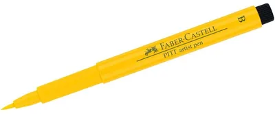 Obrázek produktu pro Faber-Castell 167407, Žlutá, Pokuta, Žlutá, Kulatý, Inkoust na pigmentové bázi, Plast