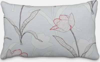 Produktbild von SCHÖNER LEBEN. Kissenhülle Tulpen mint verschiedene Größen Größe 40x60cm (HxB) 40x60cm (HxB) Größe