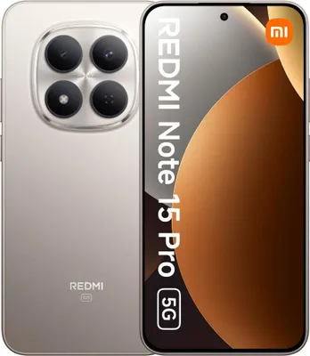 Produktbild von Redmi Note 15 Pro 5G 512GB (Titanium Color, HyperOS, 12 GB)