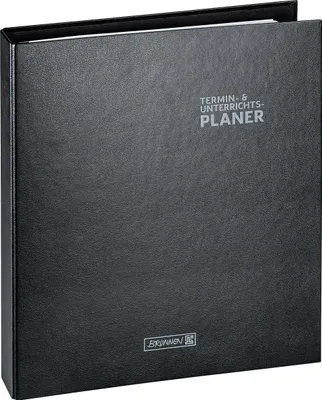 Produktbild von Ringbuch-Kalender mit Einlage 2026/2027 | A4+, Kunststoff, schwarz