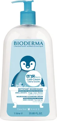 Obrázek produktu pro Vyživující čisticí krém ABCDerm (Nourishing Cleansing Cream) 1000 ml