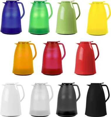 Produktbild von EMSA Isolierkanne Mambo Quick Tip 1l hochglanzschwarz