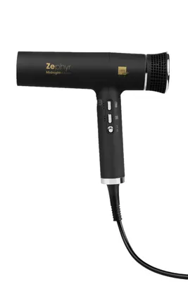 Zdjęcie produktu dla LE009  Ultra lekka suszarka ZEPHYR , 75db , EDYCJA LIMITOWANA , KOLOR CZARNY