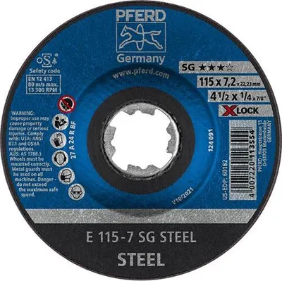 Obrázok produktu pre PFERD 62211215, 11,5 cm, 13300 ot/min, 10 kusov