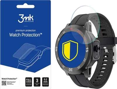 Produktbild von 3mk Display Hybridglas Watch Protection für Rubicon RNCE85 0,2mm (3 Stück)