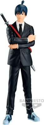 Obrázok produktu pre Banpresto Chainsaw Man Chain Spirits Aki Hayakawa Vol. 2 Figure 16 Cm Black Black One Size