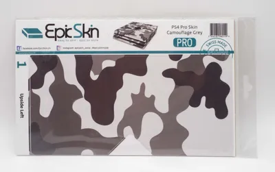 Produktbild von PS4 Pro Skin - Design Aufkleber Camouflage Grey