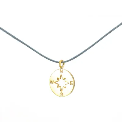 Produktbild von Silver+Surf Silber Schmuck Windrose vergoldet