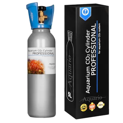 Immagine prodotto di Bombola CO2 Aquario BLUE 5l 57cm - nuova con valvola Aquario