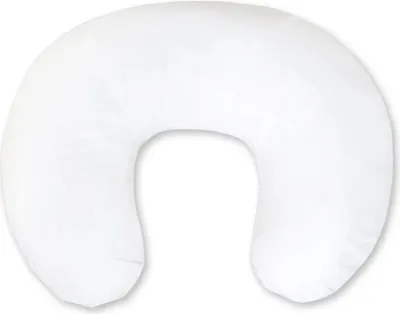 Image de Coussin d'allaitement ergonomique en forme de haricot blanc pour l'allaitement et la grossesse