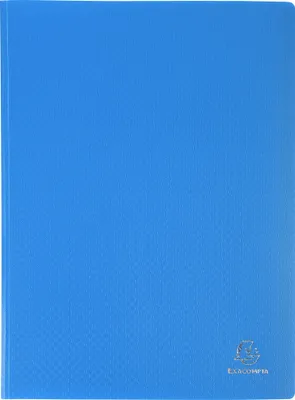 Image de Exacompta 15x Protège-documents en PP souple OPAK 60 vues A4 Bleu clair 8532E