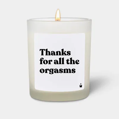 Produktbild von ChattyCandles Duftkerze Flowery Thanks for all the orgasms