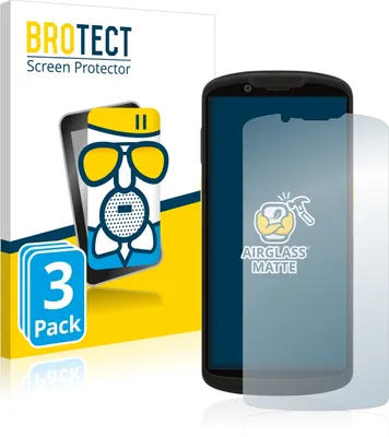 Produktbild von 3x BROTECT Entspiegelungs Schutzglas für Zebra TC53 Schutzfolie Panzer Folie Glas Display Schutz matt