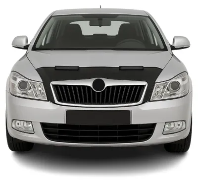 Produktbild von Haubenbra Steinschlagschutz für Skoda Octavia 1Z 2004-2009 Schwarz Halb