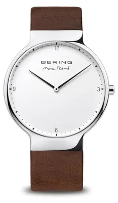 Produktbild von Bering Herren Uhr Armbanduhr Max René - 15540-504 Leder