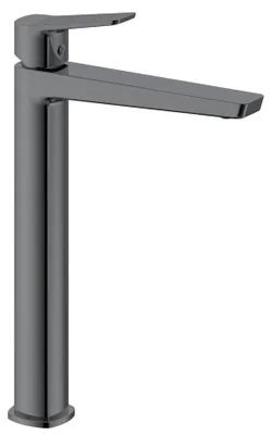 Zdjęcie produktu dla Bateria umywalkowa stojąca Aqualine FLERY, kolor: gun metal - FY006GM