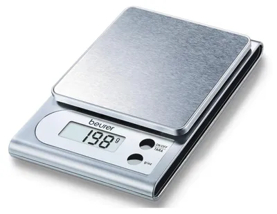 Immagine prodotto di BEURER Bilancia da cucina KS 22 Digitale, capacità 3kg argento