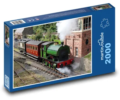 Produktbild von Puzzle 2000 England - Dampflok - martinpuzzle