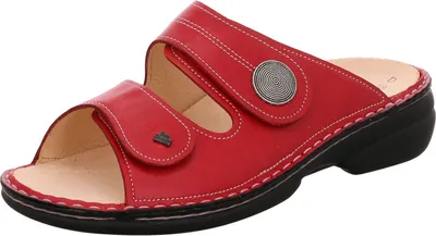 Immagine prodotto di Finn Comfort 02550-423147 Sansibar - Scarpe aperte da donna - Rosso, Dimensione:39 EU