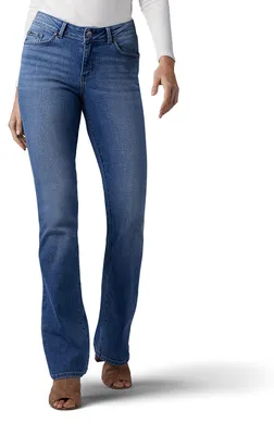 Productafbeelding van Lee Damen Jeans, model Adrian, Majestic, korte pijplengte